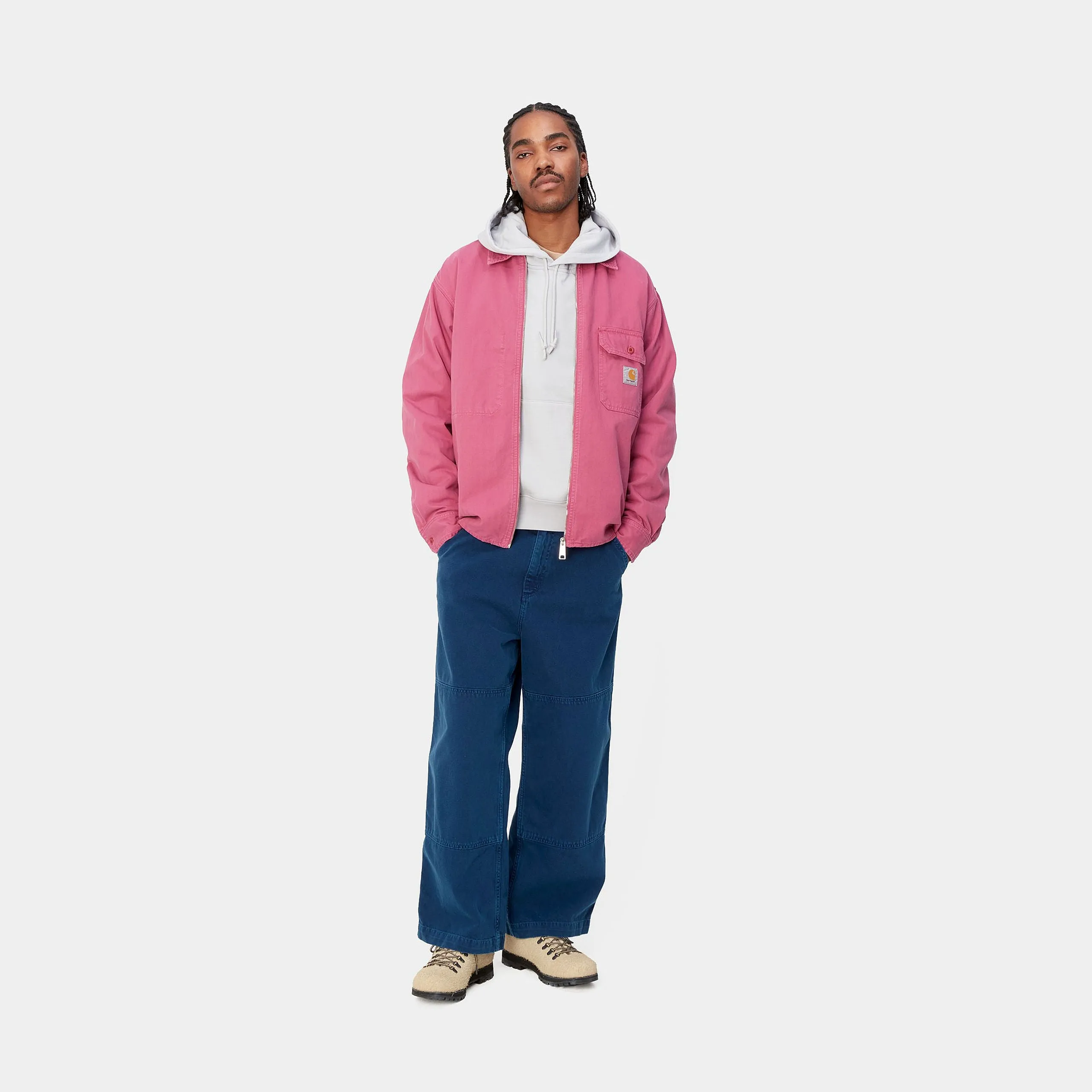 Carhartt Wip Pantalone Uomo Garrison Blu